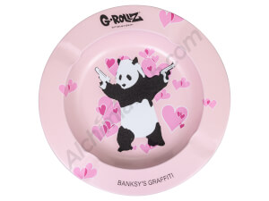 Banksy -Panda with Guns- Ashtray by G-Rollz