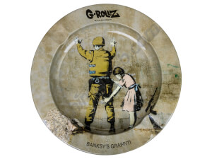 Banksy -Soldier Frisked- Ashtray by G-Rollz
