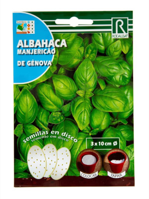 Rocalba Basil de Génova Seeds Disc