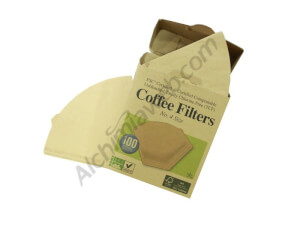 Organic coffee filters - 100 units