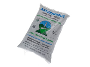 ASTURHUMUS Worm Humus 2,5 Kg 100% Organic