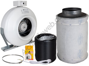 Kit extracción aire Alchimia Can-Fan RS 200/810m3/h