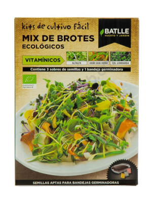 Batlle - Mix Kit aus vitaminreichen Bio-Sprossen