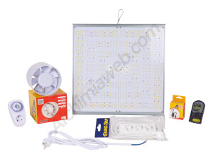 Affordable LED Kit system for 80cm x 80cm spaces