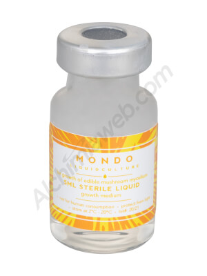 Mondo mycelium liquid culture vial