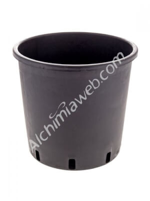 Pot noir rond - 7 L