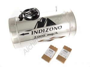 Indizono 250mm (7000mg/h) Ozonator