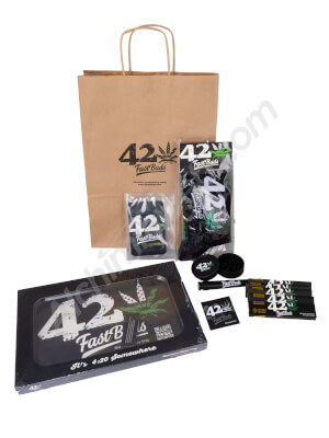 Fast Buds-Geschenkpaket mit Banana Purple Punch Auto