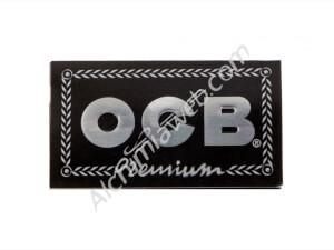 OCB PREMIUM DOUBLE Black Zigarettenpapier - 100 Blatt