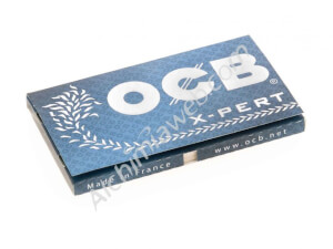OCB X-pert Blue 1 1/4 Double rolling paper 