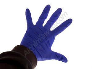 Pair of black Nitrile gloves