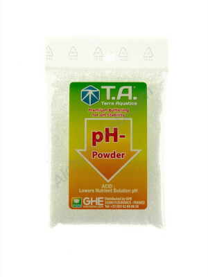 pH - en poudre de T.A. (anciennement Ph Down Powder® de GHE)