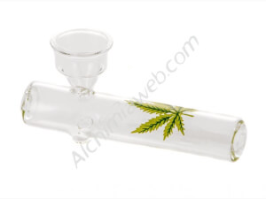 10cm Straight cylinder glass pipe