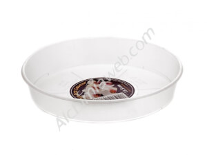 Transparent Saucer for Orchids Pots