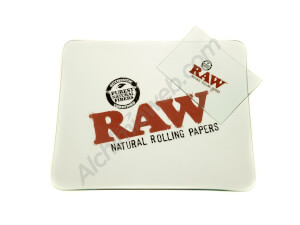 Raw Limited Edition Crystal Glass Rolling Tray