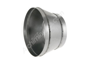 Round Pipe Reducer from 250mm to 200mm diam.