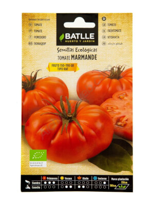 Llavors ecològiques de Tomàquet Marmande de Batlle