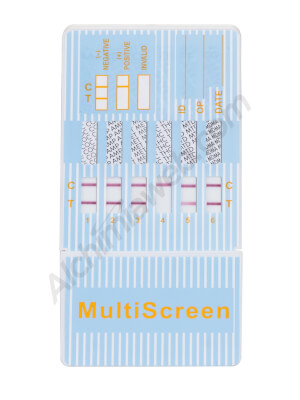 Multi-drug test in urine samples