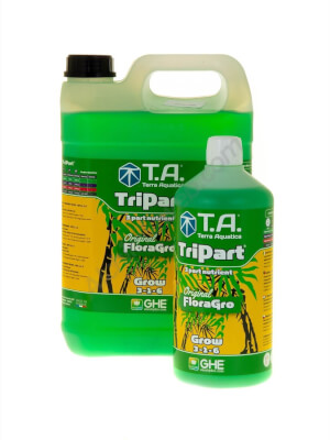 TriPart Grow de T.A. (anciennement FloraGro® de GHE)