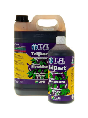 TriPart Micro von T.A. (früher FloraMicro® von GHE) Hartes Wasse