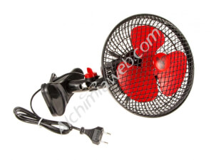 Cyclone oscillating clip fan