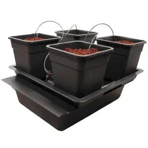 Wilma XL V2 4 hydroponic system with 25l pots