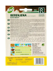 Berenjena Black Beauty Bio de Rocalba