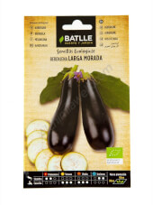 Battle - Lange lila Auberginen Bio-Samen