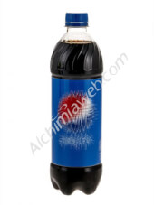 Cola bottle with compartment