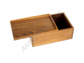 Walnut wood box with key (28x18x11cm) by Marley Natural