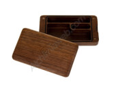 Walnut wood box small (7x12cm) by Marley Natural