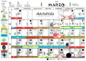 Calendario lunar cannabico