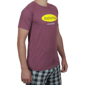 T-shirt Alchimia Vintage, couleur Bordeaux