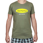 Camiseta Alchimia Vintage Oliva Clásico