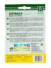 Rocalba -Gigante de Invierno- Spinach Seeds Tape