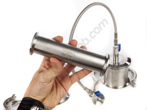 Herborizer Mini Closed Loop BHO extractor