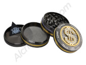 Dollar Bling Bling 4-part Grinder - 50mm 