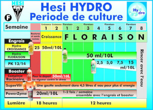 HESI Floració Hidro - 5 L