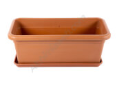  Jardinera Rústica Maxi Terracota amb Plat