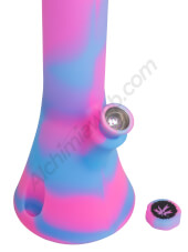 Bong en silicone Kirby de Piecemaker