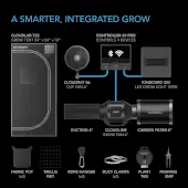 Kit de culture complet 60x60 avec contrôle WiFi - AC Infinity