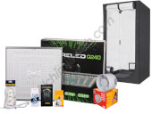 Kit de cultiu econòmic LED amb armari 100x100