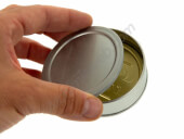 Tuna Stash tins - permanent closure