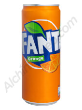 Orange Fanta Can with Compartment