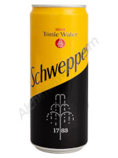 Llauna de tònica Schweppes amb compartiment