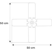 LED 120W Agrolite 4.30 con paneles orientables