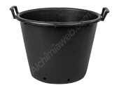Pot rond noir avec poignées (42L-110L)