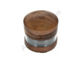 Walnut wood 4-part grinder