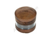  Walnut wood 4-part grinder