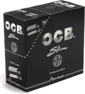 Papel de fumar OCB PREMIUM SLIM Negro